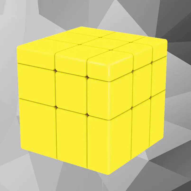 Зеркало Magic Cube странно форма Puzzle забавная Игрушечные лошадки антистресс Cubo