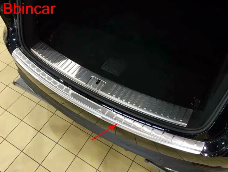 Внешние аксессуары Bbincar для Porsche Cayenne 2018 2019 Накладка на порог заднего бампера из