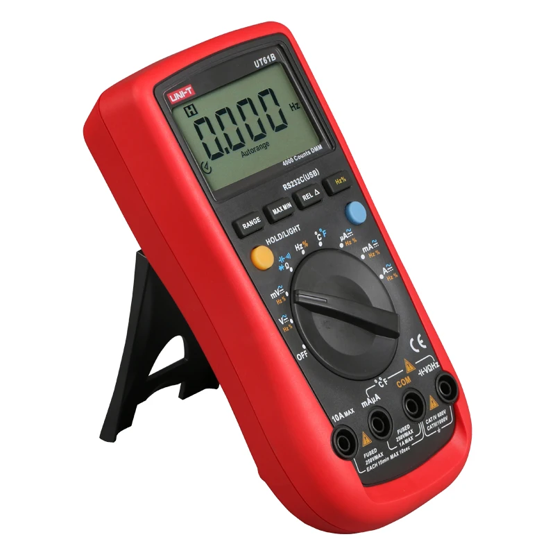UNI T Цифровой мультиметр UT61A UT61B UT61C UT61D UT61E истинного среднеквадратичного значения