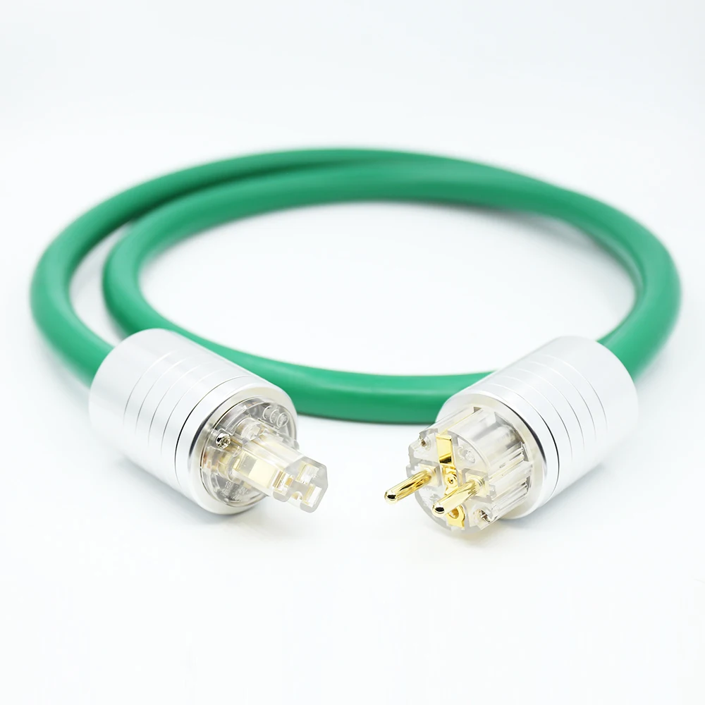 1 шт. HiFi аудио ЕС AC Шнур питания Электрический удлинитель питания|extension cable|hifi audio