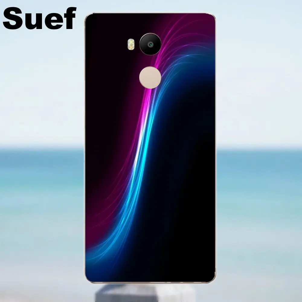 Suef синий свет абстрактный 3d ТПУ новый стиль для Xiaomi Redmi 4 3 3S Pro Mi3 Mi4 Mi4i Mi4C Mi5 Mi5S Mi Max Note