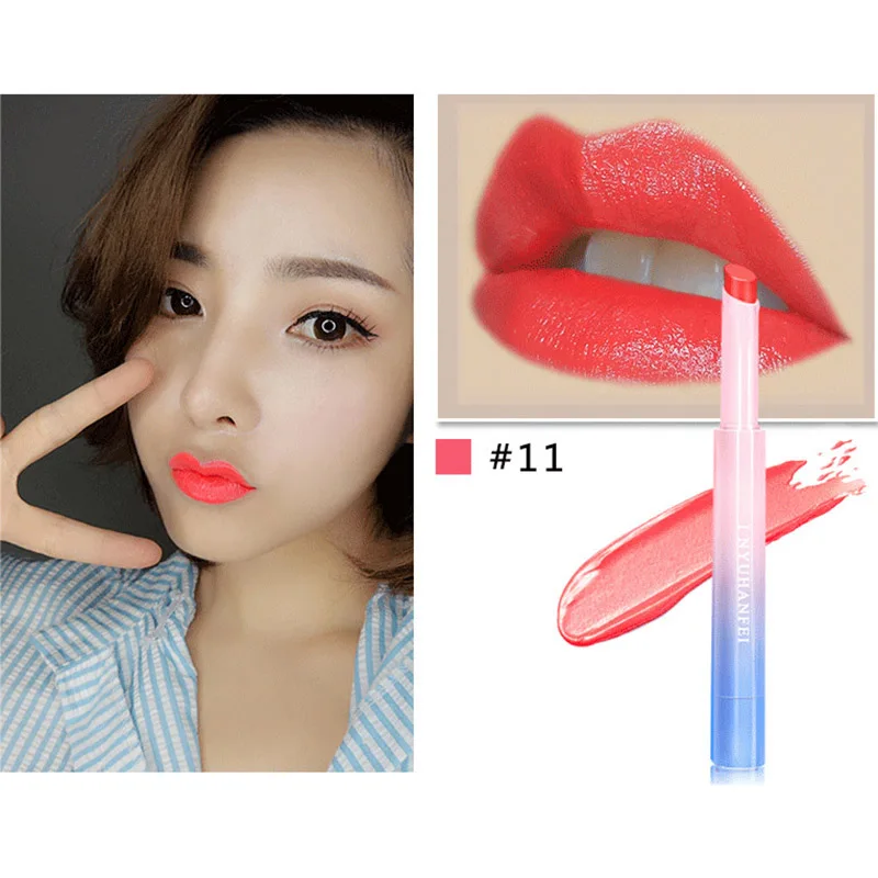 1 шт. губная помада длительное увлажнение губ тинт для макияжа карандаш QRD88| |