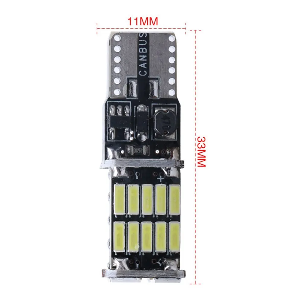 Светодиодсветильник лампа T10 W2 1x9 5d W5W 4014 26 SMD Can bus 4 шт.|car panel led light|car lamp interiorinterior car
