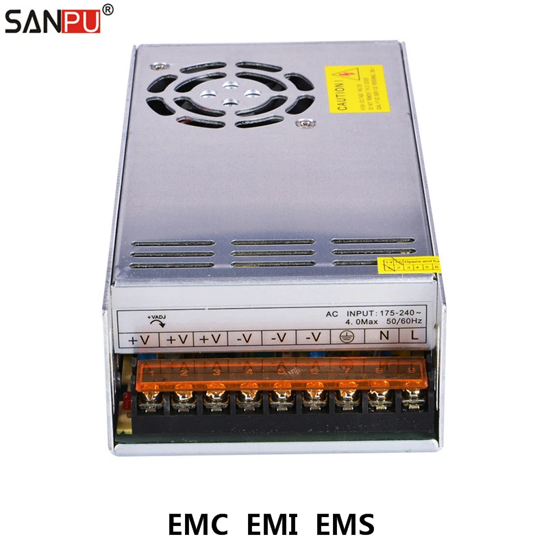 Импульсный источник питания SANPU EMC EMI EMS SMPS 350 Вт 12 В постоянного тока 30 А