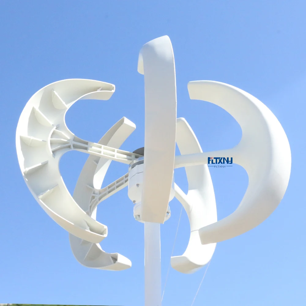 vertical 5 blades wind turbine ball 12V 24V windmill with controller for streetlight or garden use | Обустройство дома