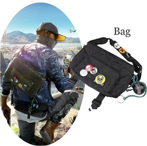 Сумка Game Watch Dogs 2 Косплей Маркус Холлоуэй для взрослых, унисекс, аксессуары для косплея собаки