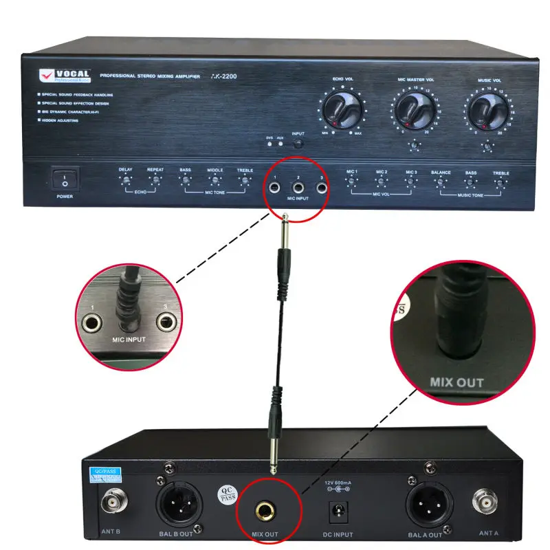 FREEBOSS KU-22H2 UHF Беспроводная микрофонная система DJ Караоке 2 нагрудных 2 микрофона гарнитуры(2 передатчика