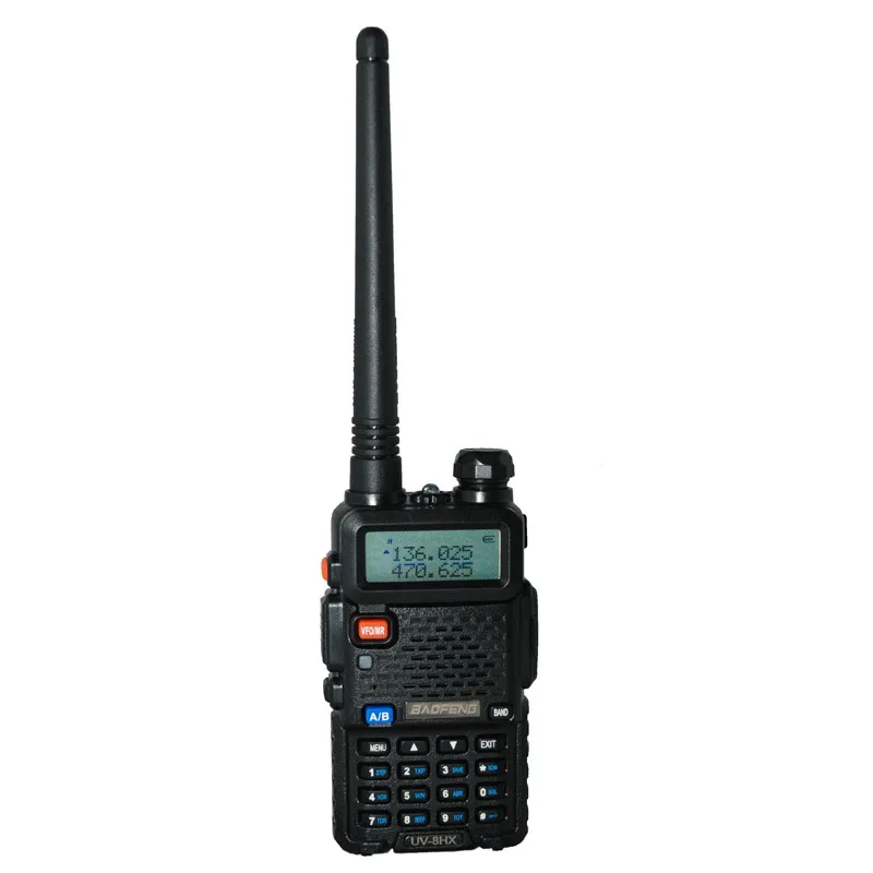 Walky Talky BAOFENG 8 Вт Двухдиапазонный портативный морской радиоприемник 8HX + антенна