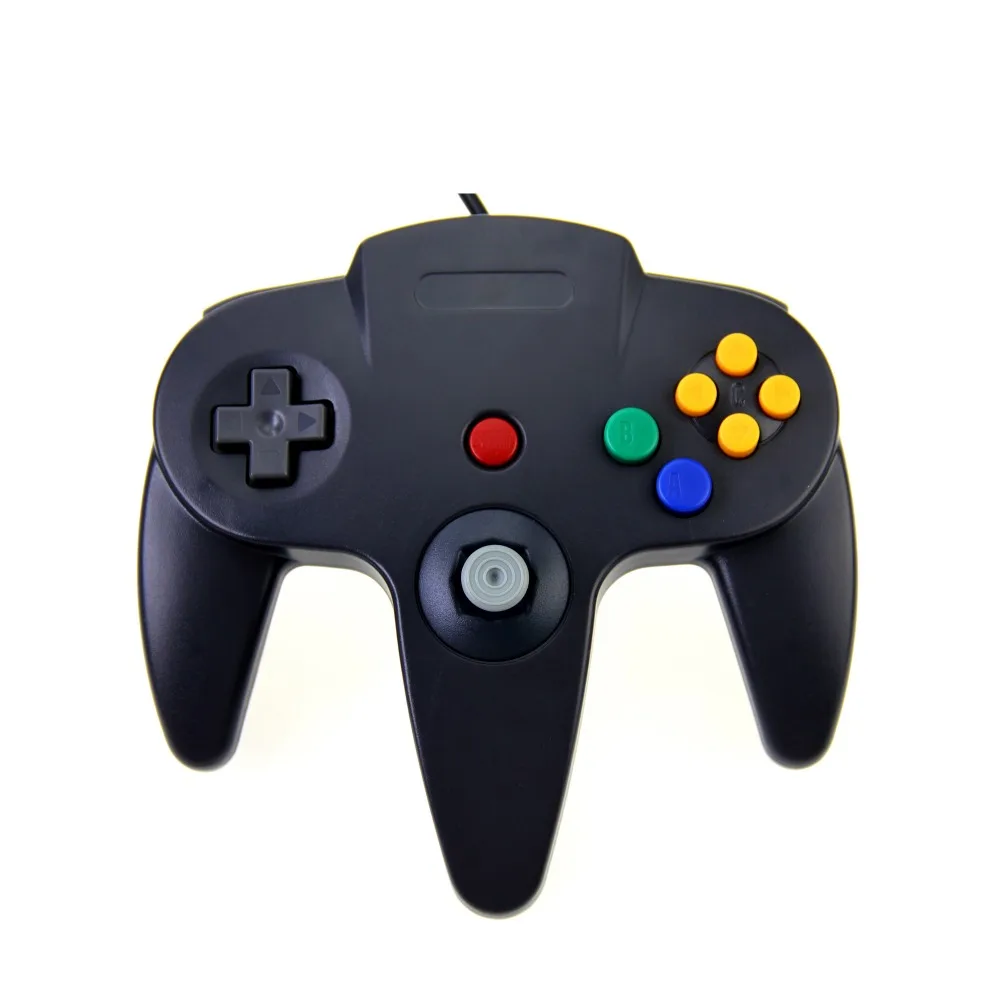 Новый Длинной Ручкой Геймпад Регулятор Игры Джойстик для Nintendo N64 Система|joystick