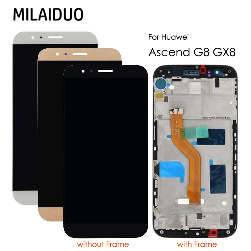 Оригинальный ЖК дисплей для huawei Ascend G8 GX8 RIO L01 L02 L03 кодирующий преобразователь