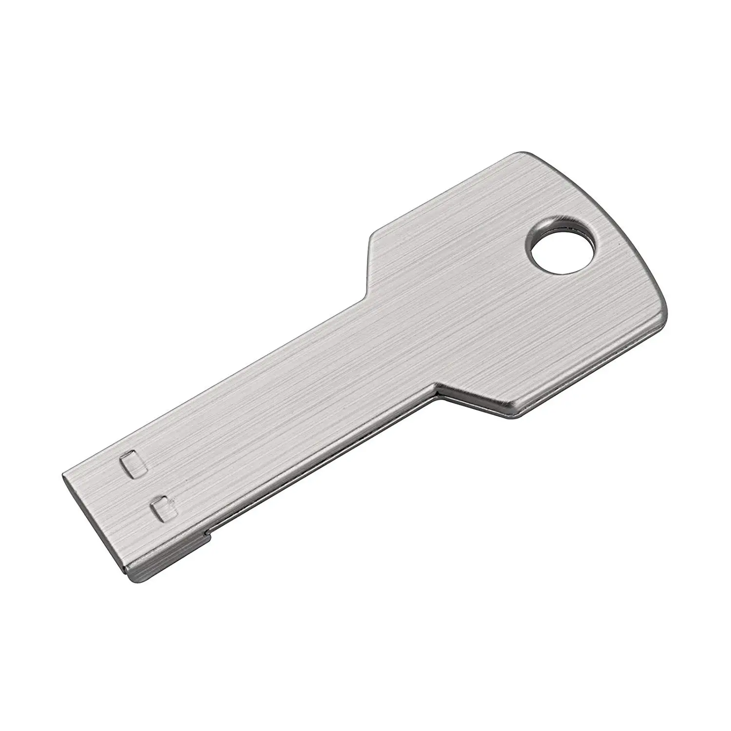 VicSoul USB флэш-накопитель металлический ключ формы Stick Memory Pendrive 16G 32G 64G 128G Флешка 2 0