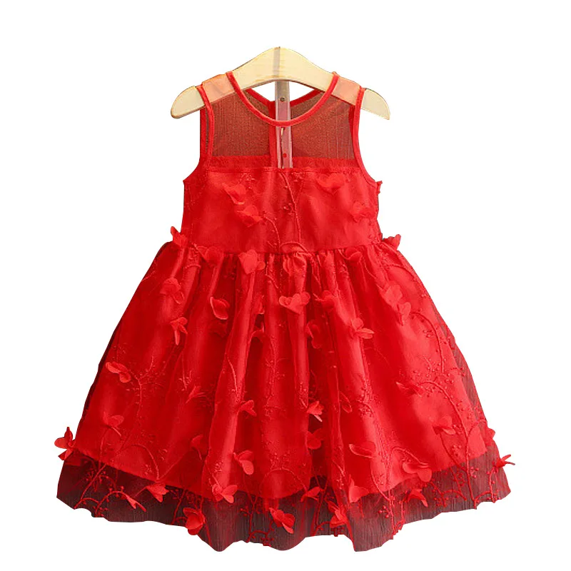 

Baby girl costume 2018 summer girl dress princess applique dress evening dress dresses 1 2 3 4 5 6 8Y