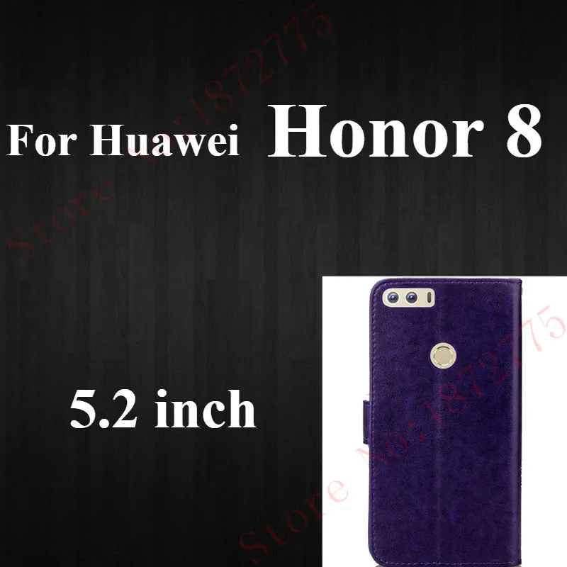 Huawei Honor 8 Case For Huawei P20 P8 P10 P9 Lite Mini Honor 9 5A 6A 8 5C 7C 6X Mate 10 Lite Y3 Y5 II Y9 Y6 7A Pro P Smart Flip Case - Цвет: Huawei Honor 8
