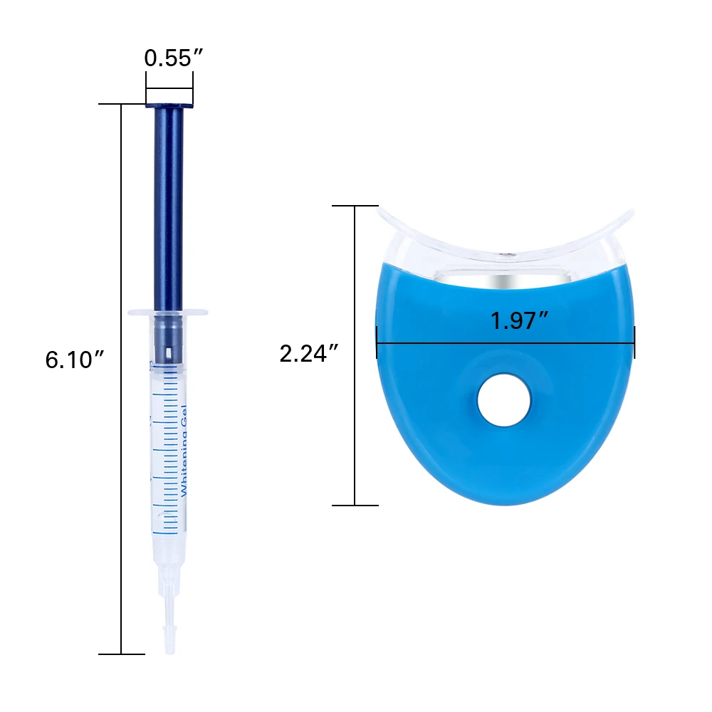 

AZDENT New LED Cold Light Teeth Whitner Mini Household Dental Beauty Instrument Carbamide Peroxide Cold Light Lamp Tooth Cleaner