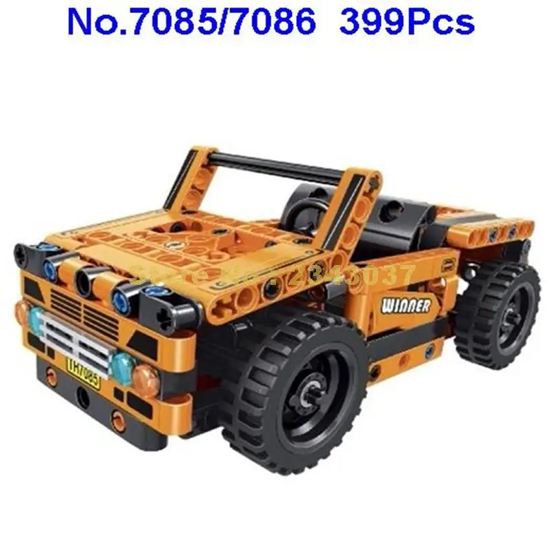 7085/7086 399 шт. 2 в 1 строительные блоки | Игрушки и хобби