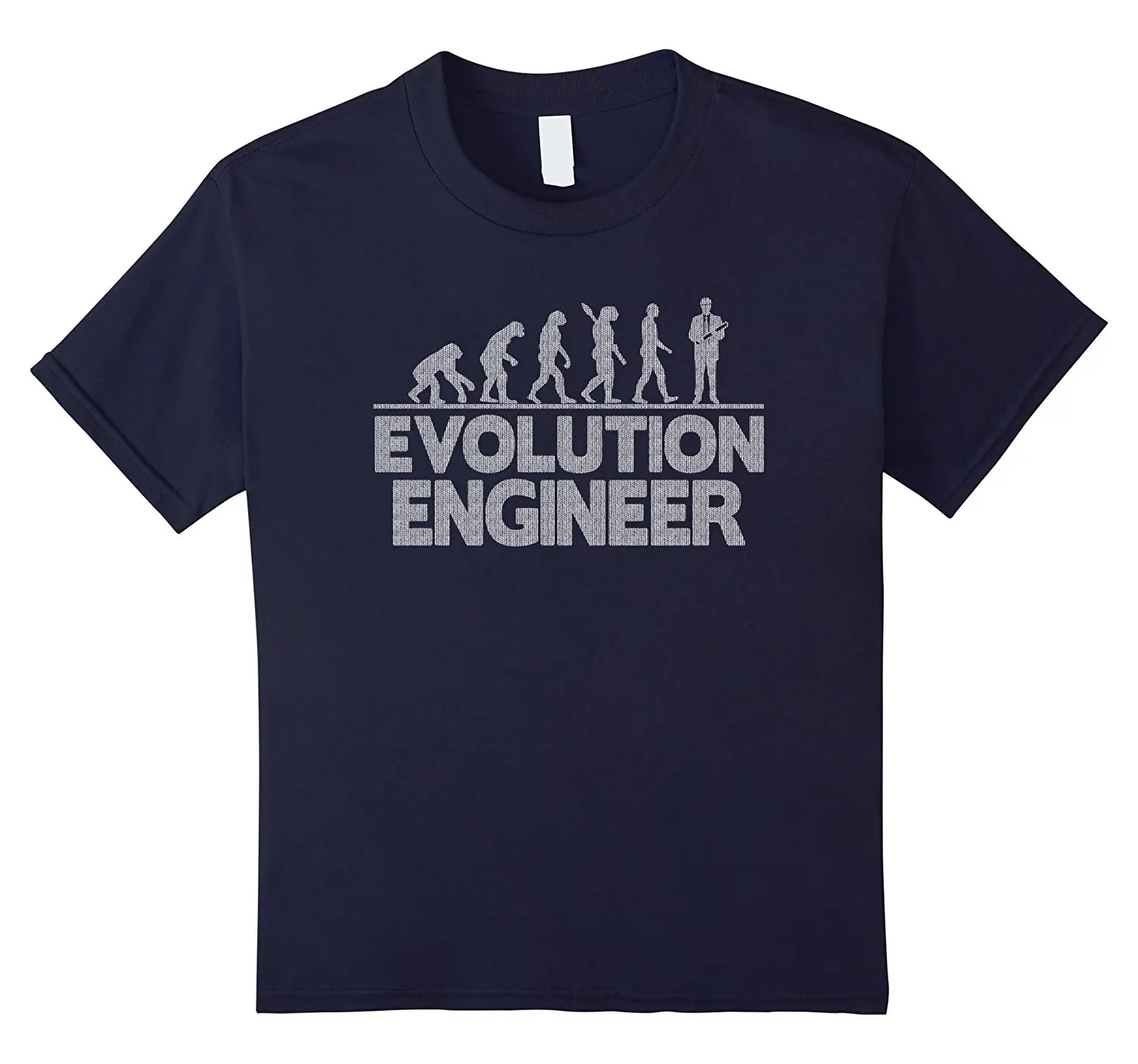 Ugly Christmas Sweater Evolution Engineer Funny T-shirt 2018 Men T Shirt Fashion Tee Мужская одежда