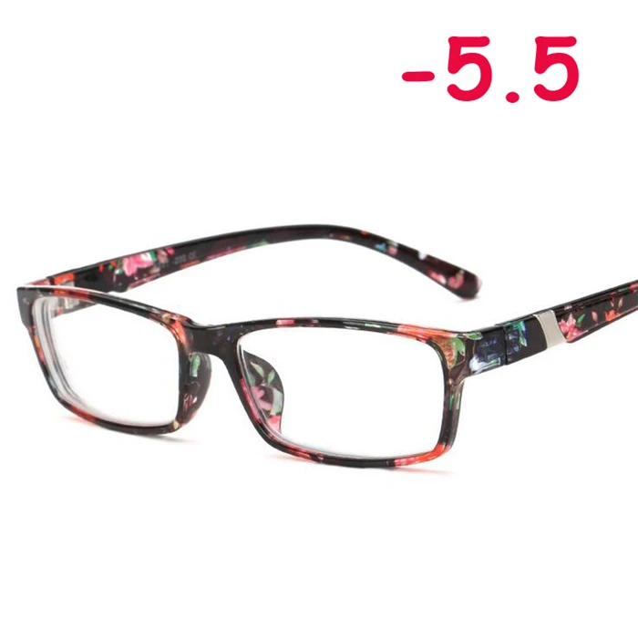 myopia 550 Женская Мужская радиационная защита готовые очки для близорукости с градусами короткие очки для коррекции зрения-1-1,5-2-2,5-3-3,5-4 до-6,0 - Цвет оправы: myopia 550