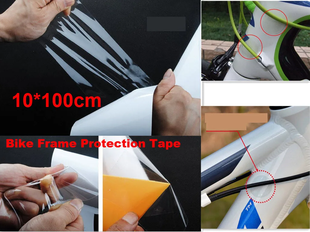 1 шт. Защитная пленка для защиты кожи носорога на велосипедную раму с защитой от