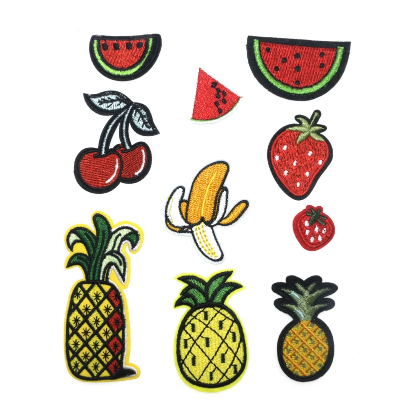 PF мармелад вышитые Пластыри DIY Аппликация глажения патч для одежды Наклейки