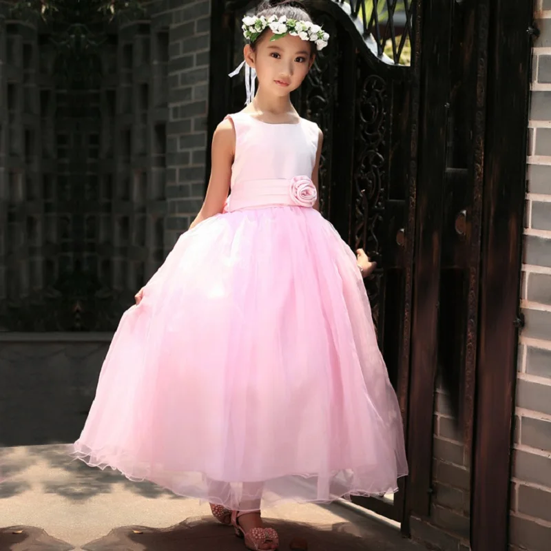 2018 Summer christening gown for girl children's clothing princess dress costume girls wedding evening BB155 | Детская одежда и