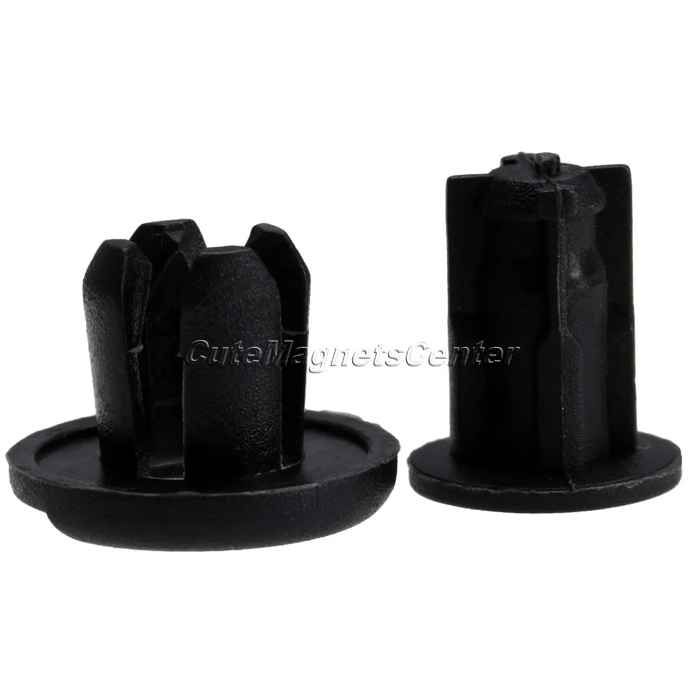 50 шт. черные заклепки с отверстием 9 5 мм|car belt clip|car air conditioning unitcar audio power capacitor |
