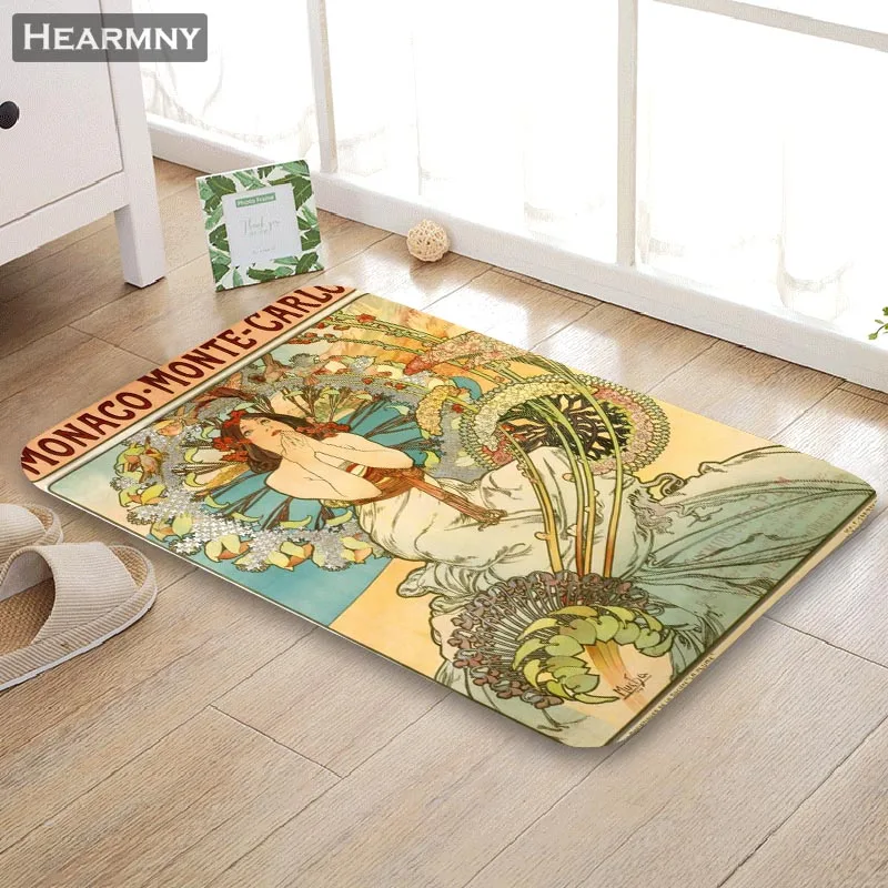 HEARMNY Новое поступление дверной коврик Alphonse Fly t домашний машинное изготовление