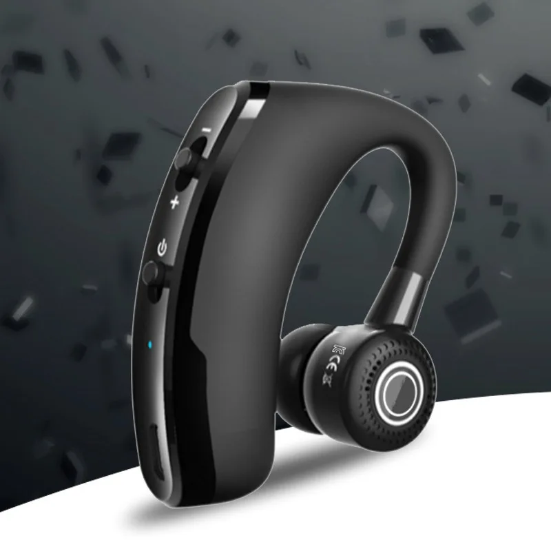 2018 Knotolus Newest V8 Version Of Business Ear-hook Type Earphone Wireless CSR Bluetooth Headset Stereo With Sound Control | Электроника