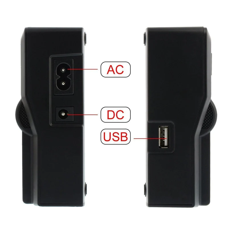 LCD двухканальный USB AC DC зарядное устройство Быстрая зарядка для Canon LP E6 EOS 5D Mark IV III