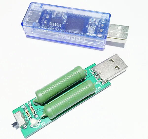 10 шт./лот USB тестер детектор напряжения тока измеритель мощности с 2A/1A
