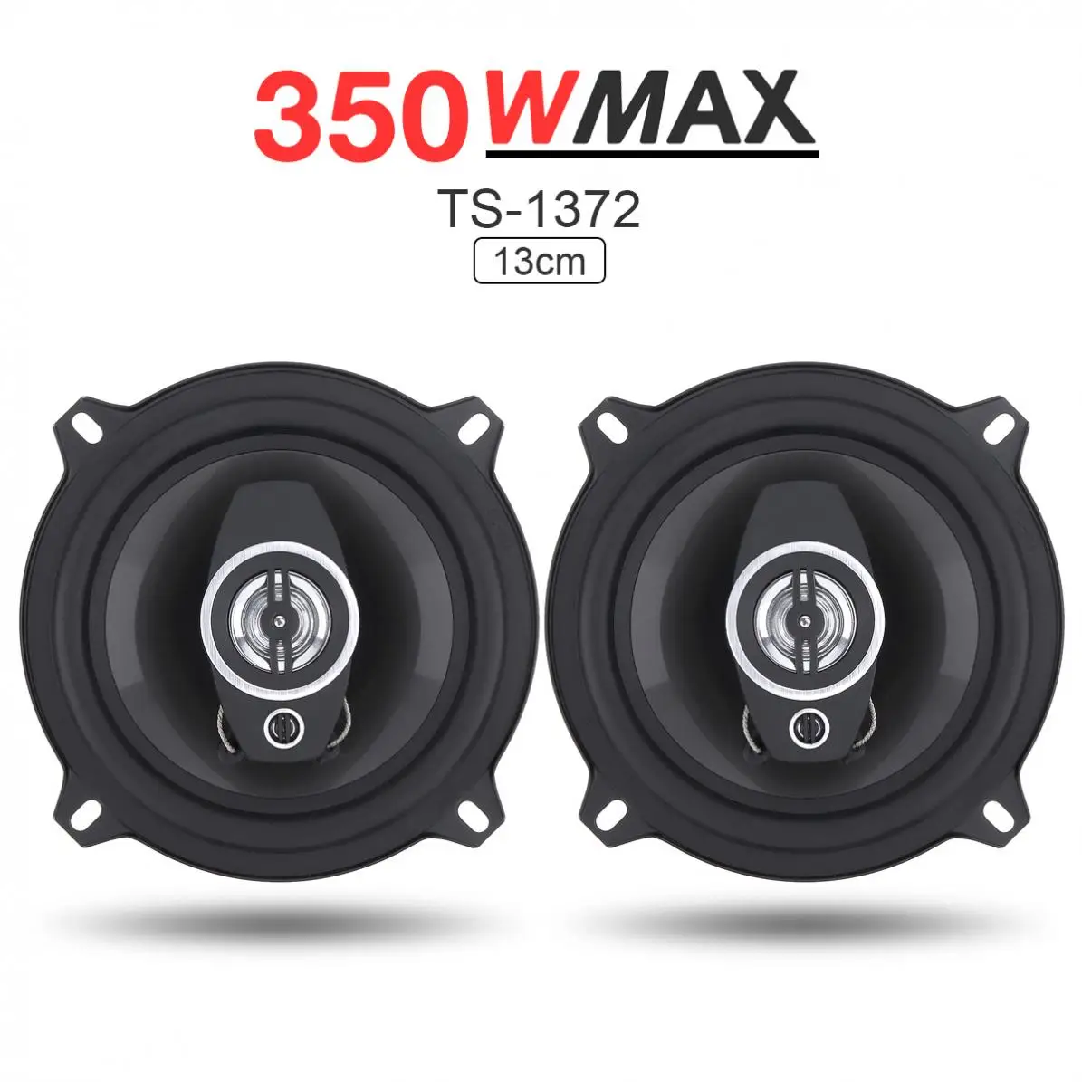 

2Pcs 5 Inch 13cm 350W Car Coaxial Speaker Auto Audio Music Stereo Subwoofer Full Range Frequency Hifi Car Speakers