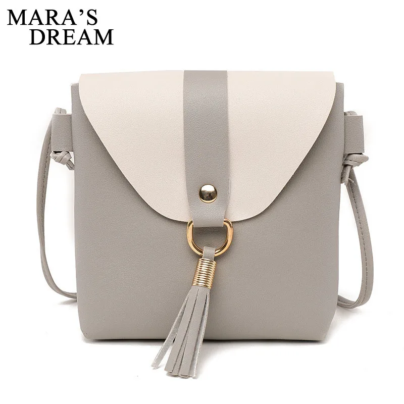 Mara's Dream 2021 Новые Модные женские Сумки из искусственной кожи однотонная