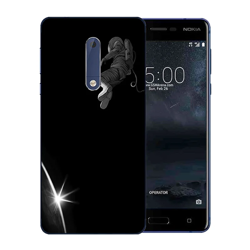 5 2-дюймовый чехол для Nokia роскошный гибкий мягкий силиконовый телефона Nokia5