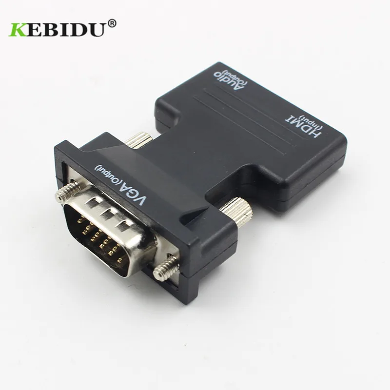 Конвертер Мама папа kebidu с аудиоадаптером поддержка 1080P выход сигнала HDMI