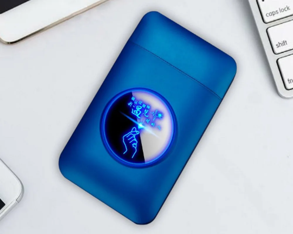 USB Зажигалка чехол для 20 сигарет