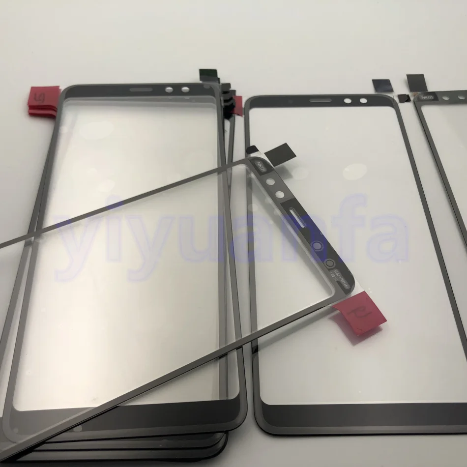 Оригинальное Сменное переднее Сенсорное ЖК стекло для Samsung Galaxy A8 2018 A530 A530F +