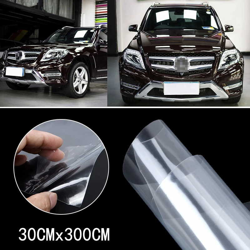300*30 см автомобильная прозрачная защитная пленка для краски виниловая защиты от