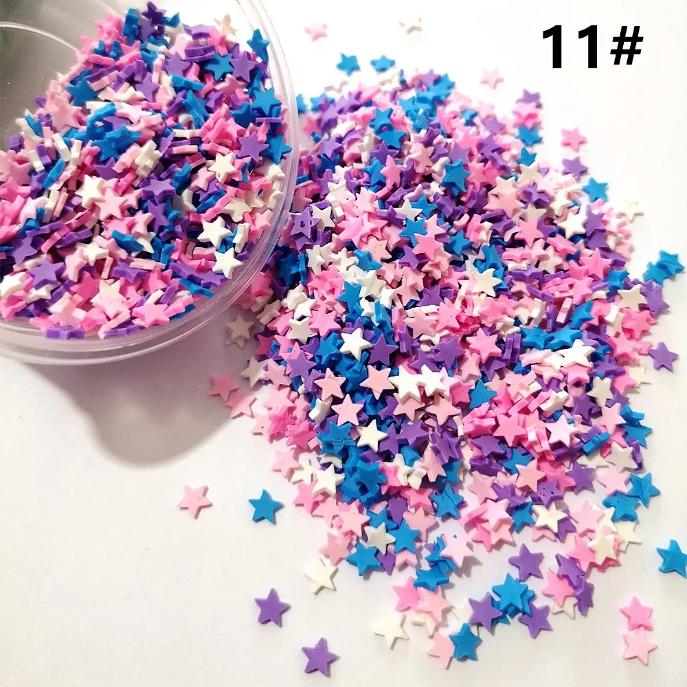 50 г/пакет слизи глина брызгает наполнитель DIY Поставки конфеты поддельные торт