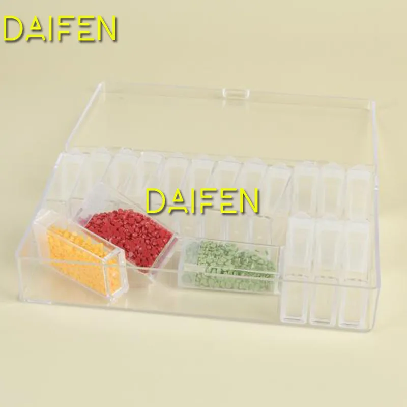 Алмазная вышивка Daifen инструмент для алмазной живописи! 64 Решетки прозрачный