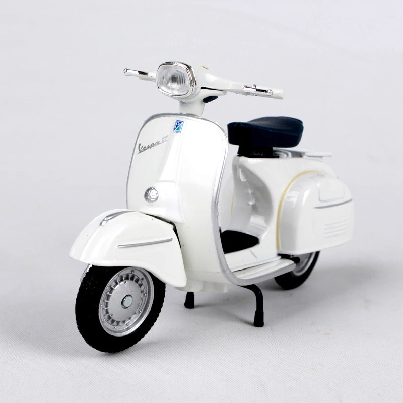 Модели мотоциклов Maisto 1:18 VESPA Piaggio 1966 125GT модель велосипеда база литые мото детская