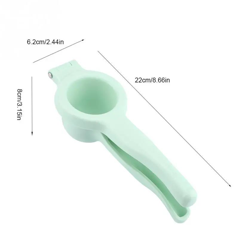 Kitchen Tools Lemon Squeezer Plastic Orange Juicer Fruit Juice Reamers Fast Handle Press Multifunctional Tool New - Цвет: Зеленый