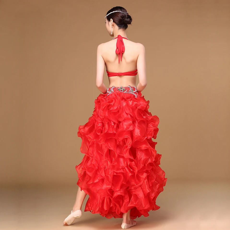 4 вида цветов Высококачественная Женская Одежда для танцев профессиональное