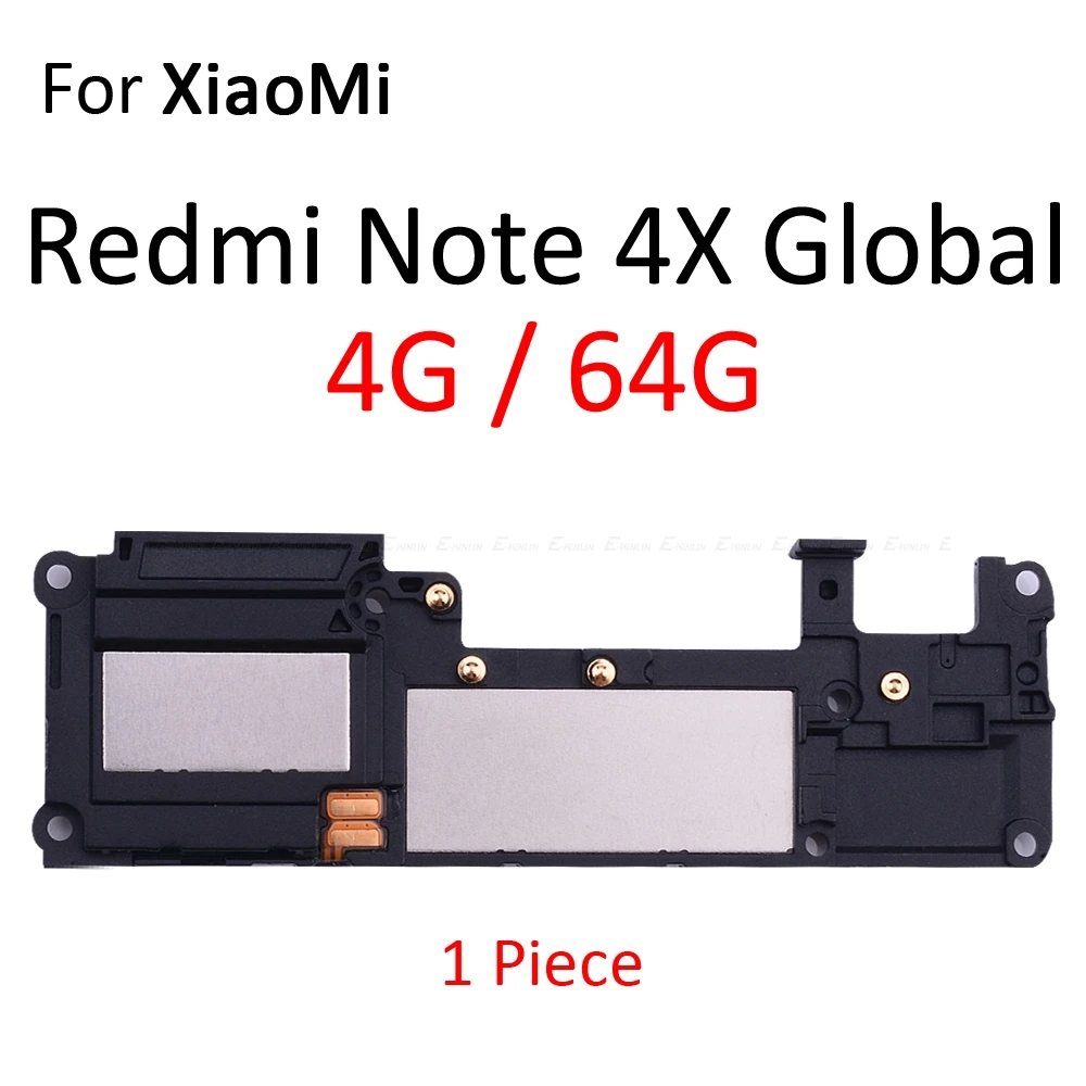 Для Xiaomi mi Max 2 mi x 3 2S для Red mi 4 Pro Note 4 4X Global назад вниз громкоговоритель, гудок, звонок - Цвет: ForRedmiNote4XGlobal