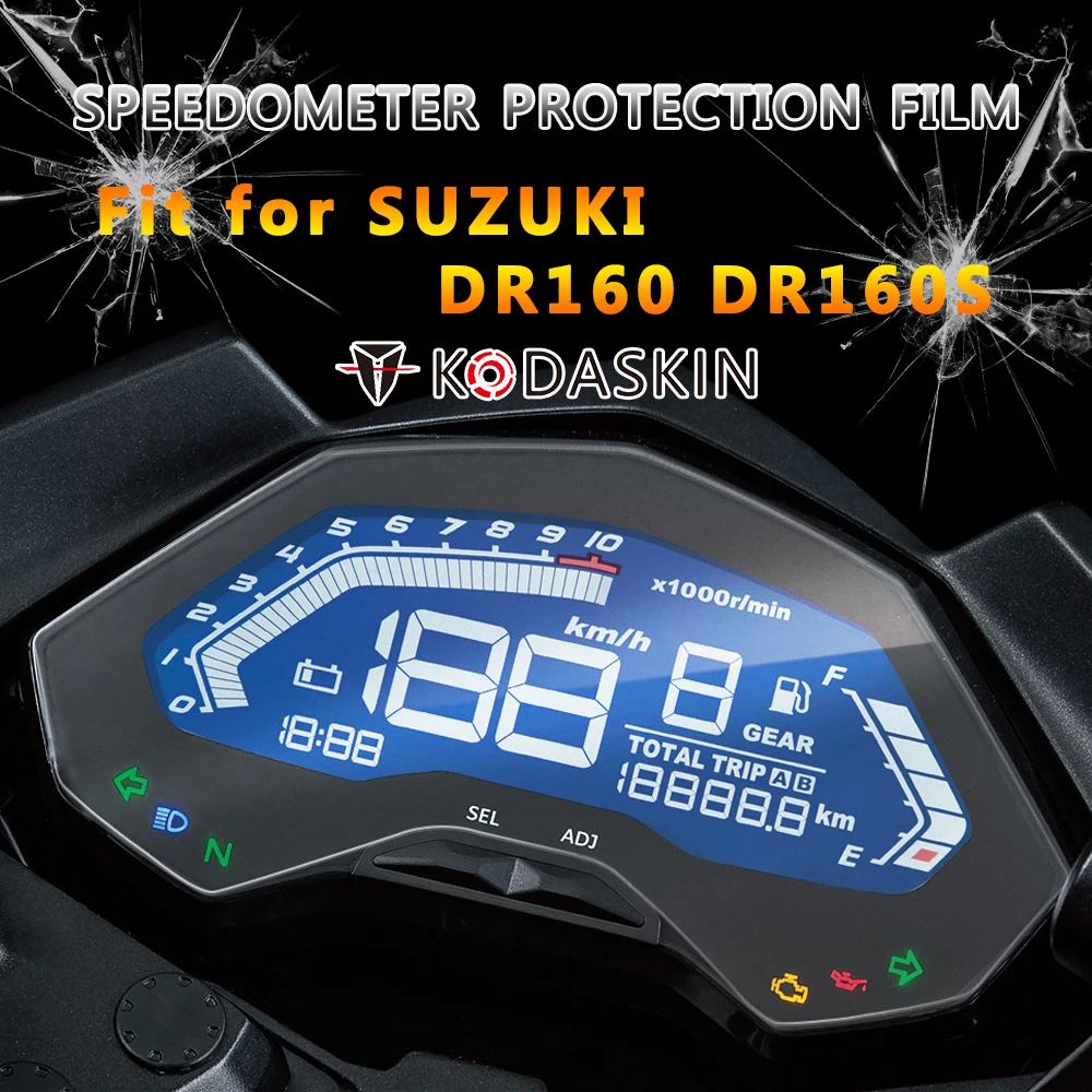 Гидрогелевая защитная пленка KODASKIN для мотоцикла из ТПУ подходит SUZUKI DR160