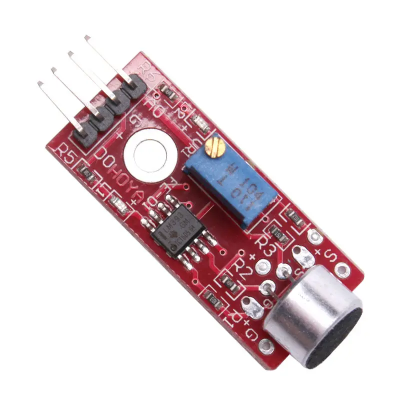 Glyduino KY-037 Высокочувствительный звуковой модуль датчика микрофона для Arduino AVR PIC -