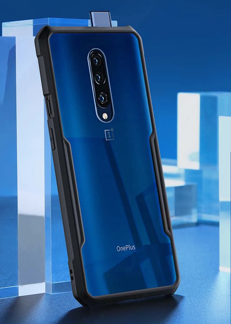 Xundd для OnePlus 7 Pro Чехол магнитный Автомобильный держатель Подставка кольцо на палец прозрачный PC TPU задняя крышка для Oneplus 7 Oneplus 7Pro чехол