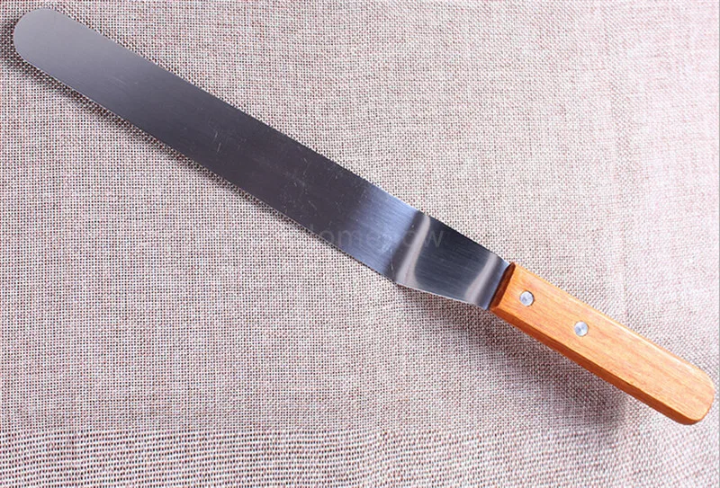 Крем для украшения торта из нержавеющей стали 10 дюймов 1 шт. гладкий наполнитель