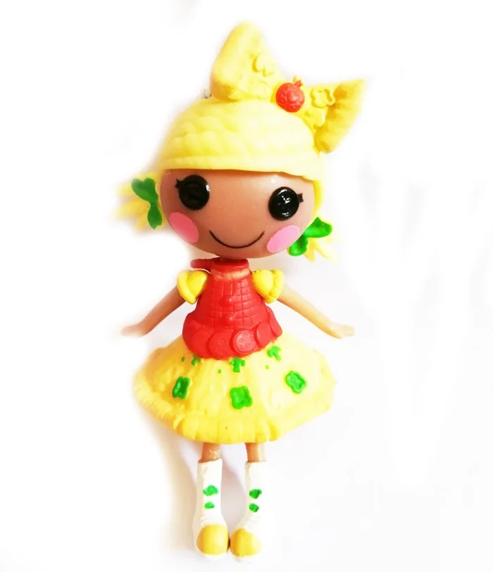 3 дюйма оригинальные MGA куклы Lalaloopsy Мини-куклы для девочек игрушка игровой домик каждый уникальный подарок на день рождения S4130 - Цвет: 20
