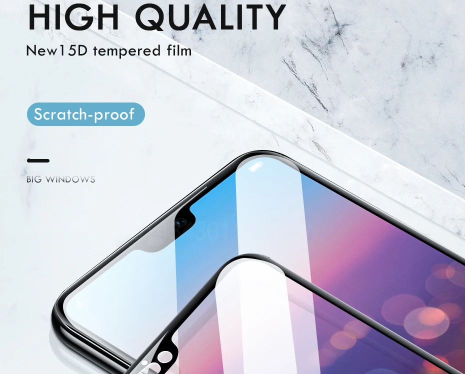 FlanaGan 15D полное покрытие закаленное стекло для huawei P30 P20 Lite Pro стекло P10 Lite Защита экрана для mate 20 10 Lite стекло