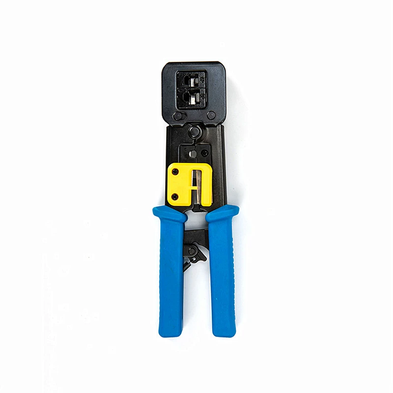 Темно-синий Многофункциональный инструмент плоскогубцы RJ45 RJ11 6P 8P сетевой кабель обжимные плоскогубцы UTP STP провода зачистки плоскогубцы домашний ручной инструмент - Цвет: Темно-синий