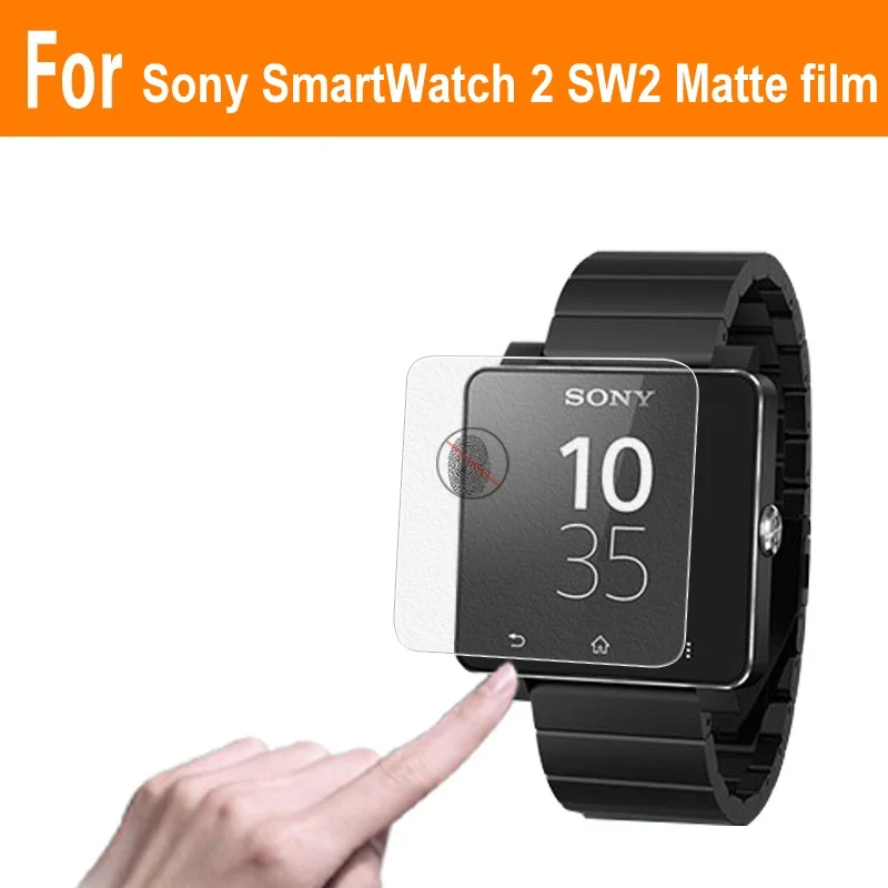 Matte Smart Watch 2 Против царапин HD прозрачный глянцевый пленка для sony Smart Watch_ 2 SW2 Антибликовая матовая пленка для sony Smart Watch 3 SWR50 пленка для экрана - Цвет: Matte Smart Watch 2